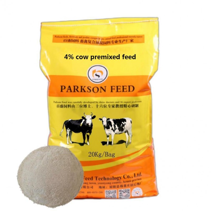4% susu lembu premixed makanan tambahan