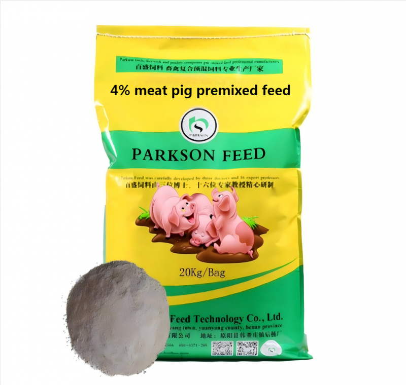 4 % premixed feed untuk tumbuh babi.