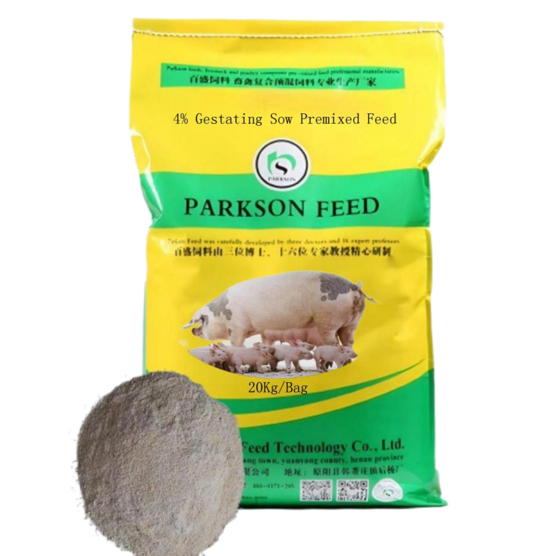 4 Peratus Gestagling Sow Premixed Feed